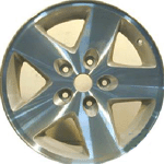 Jeep Wrangler Wheel ALY9075 Silver Machined